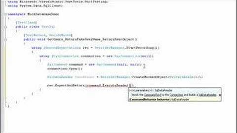 Typemock Isolator basics- Lesson 3: