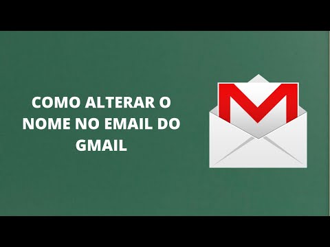 Como Alterar o Nome do Email no Gmail │ Professor Carlos Info