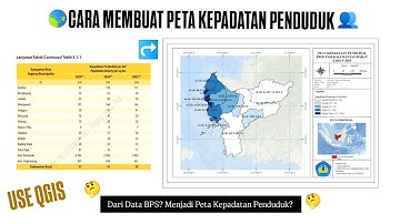 TUTORIAL MEMBUAT PETA KEPADATAN PENDUDUK MENGGUNAKAN QGIS