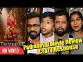 Padmaavat Movie first review