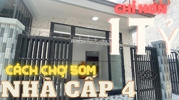 Căn nhà cấp 4 sát chợ thuận tiện diện tích 7x12 kinh doanh buôn bán | Lê Lung nhà bình chánh | Vlog7