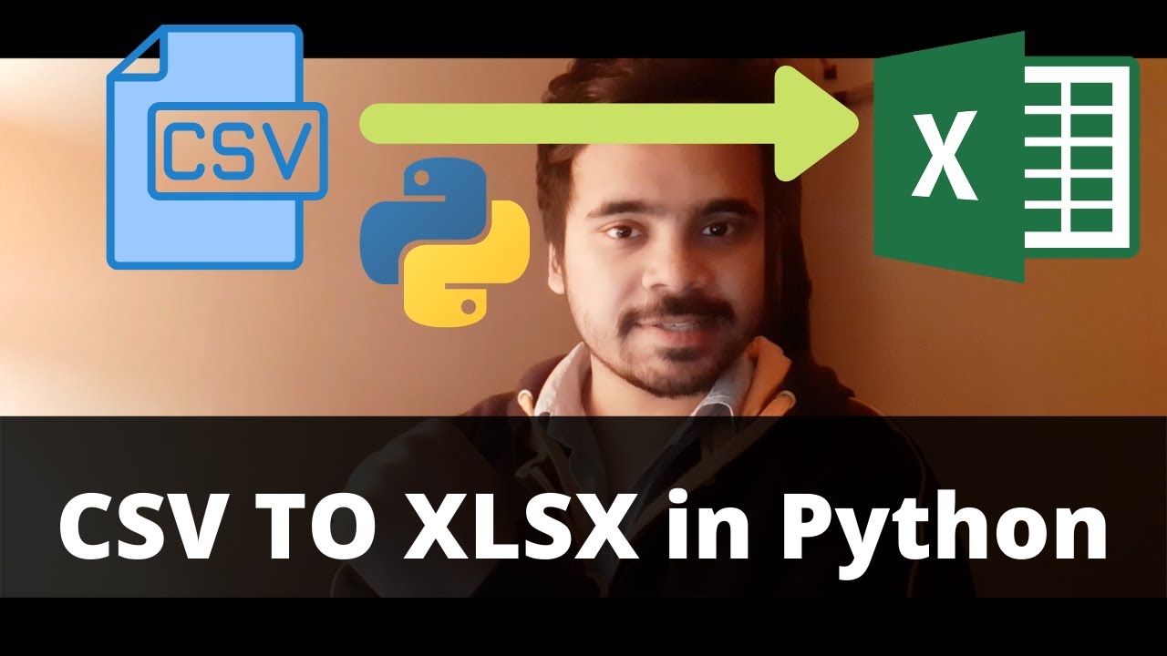 How To Covert Csv To Xlsx In Python |  Read Csv In Pandas | Coding Pack