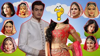 Yeh rishta Kya Kehlata Hai all season Bridal Look Wrong head puzzle | Shivangi Joshi, Hina Khan