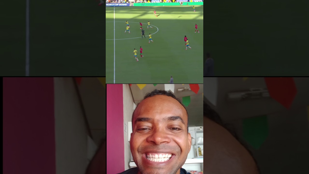 Olha o nível de comprometimento do Paquetá no Gol do Marrocos,