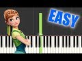 For the First time in Forever [Synthesia EASY Piano Tutorial] - Frozen / 生まれて初めて【ピアノ簡単】アナと雪の女王