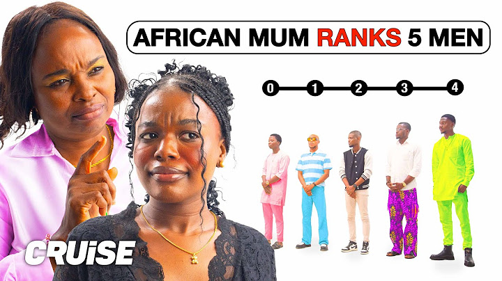 African Mum Chooses a Man for Her Daughter
