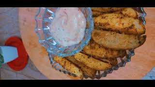 Potato wedges | yummiest snack | i cook flavors0.1