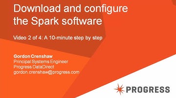 Download and configure the Spark software