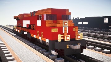 Minecraft Canadian Pacific ES44AC GEVO Tutorial