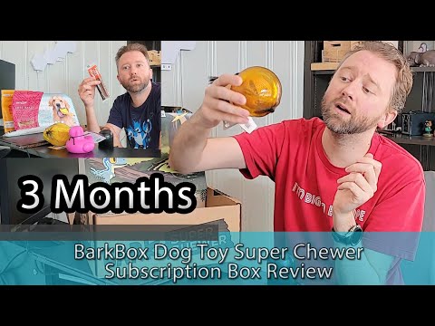 Vídeo: BarkBox Review: Clássico e Super Chewer Subscription Box