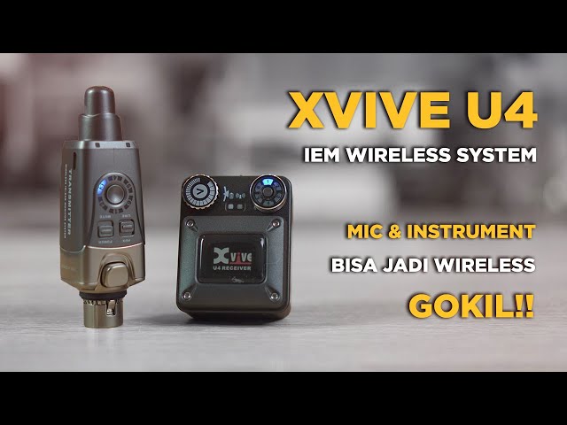 REVIEW XVIVE U4 IEM In ear monitor Wireless System BEST Portable IEM sistem budget saat ini class=