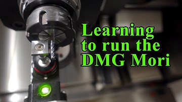 DMG Mori lathe training Day 1 | Starting a machine shop 9