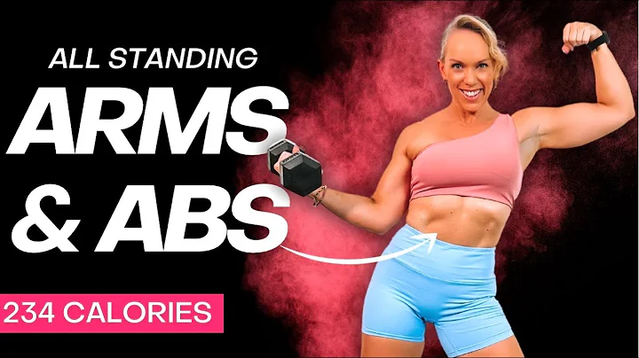 30 Minute Standing ARMS & ABS Workout | No Repeat