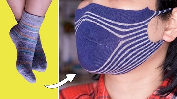 No Sew Face Mask | How to Make Face Mask at home | Easy DIY Face Mask with Sock
