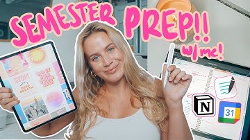 GET ORGANIZED FOR BACK TO SCHOOL WITH ME! school supplies haul, notion & google calendar!