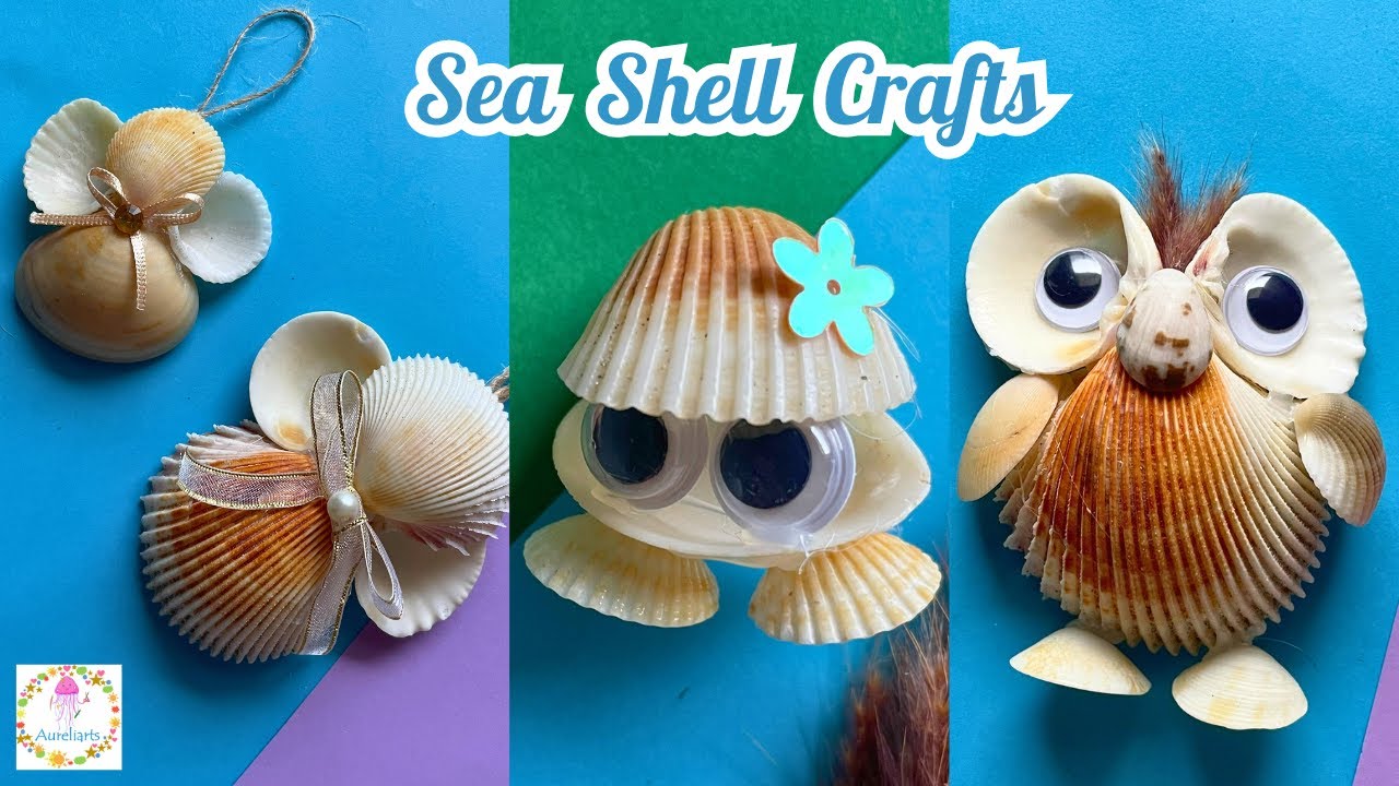 DIY How To Make Sea Shell Crafts Sea Shell Christmas Angel Sea Maxresdefault
