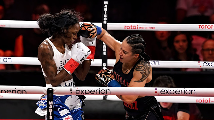 Cherneka Johnson vs  Shurretta Metcalf | FIGHT HIGHLIGHTS  🥊