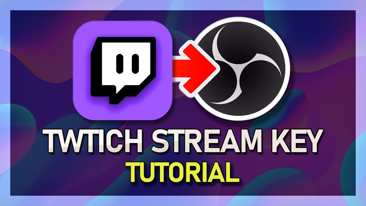 add stream key to obs add stream key to obs