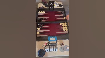 Matthew vs Stuart - EPIC #Backgammon CLASH [FTH board] 🎲🎲