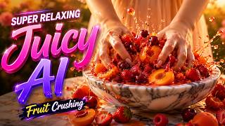 Fruits & Sweets Crushed by Hands 🍓🍫🍬 Satisfying Squish ASMR #5 screenshot 1