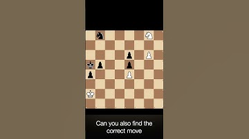 Daily Chess Combinations - No. 49 - #chess #puzzle #dailychess #shorts #0_algo_chess