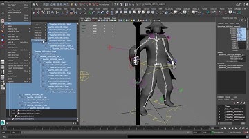 Export Animation to Fbx for Game Engine In Maya