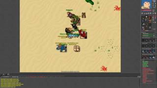(tibia)Some try to pk us and fails the red skull dies