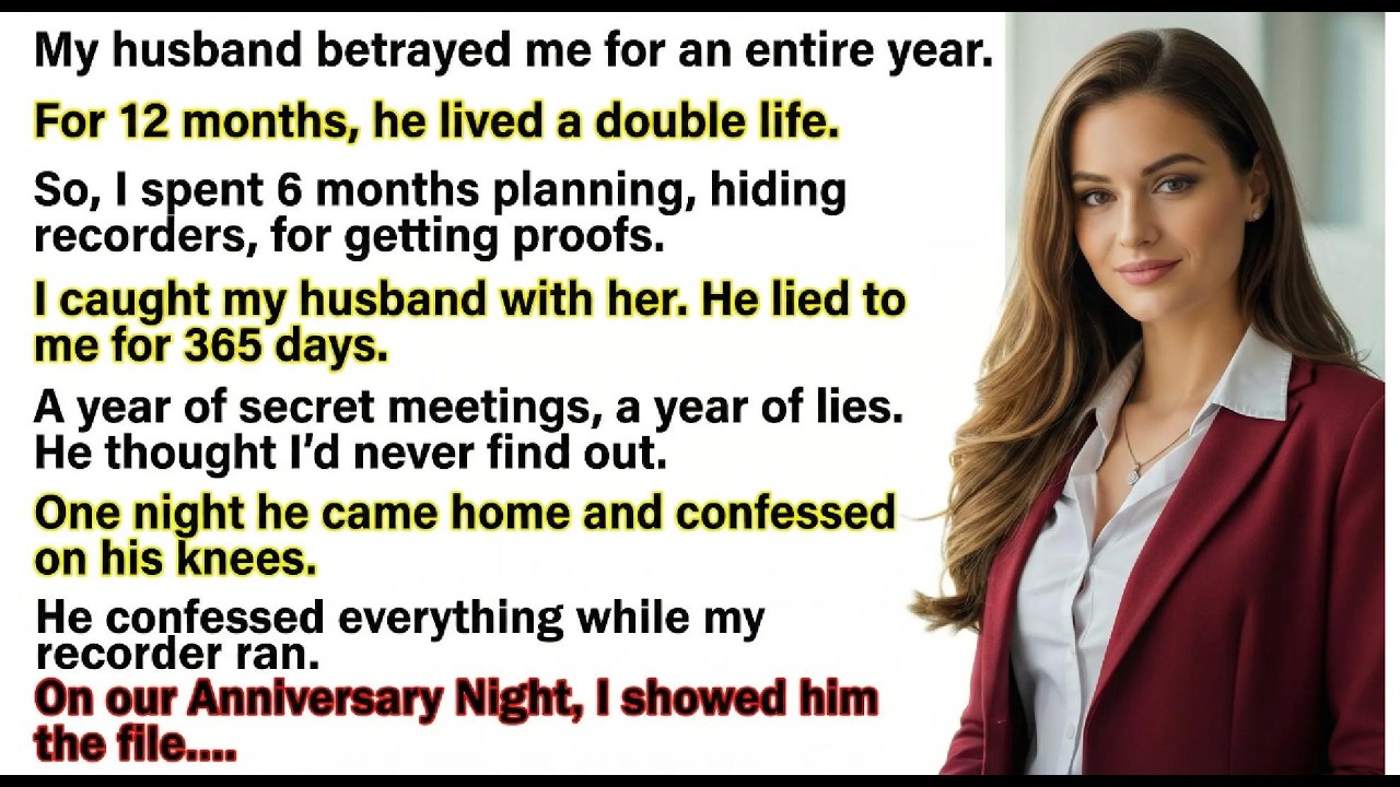I Caught My Husband Cheating After 1 Year | The Anniversary Night He'll Never Forget