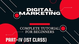 Digital Marketing course bangla part_4 (1st Class)| Digital Marketing Complete Tutorial