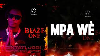 BLAZE ONE - OU PAP KONPRAN MWEN FT BARBIE BELLA  (LYRICS VIDEO) BY RENALDO_DESIGN