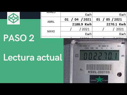 Leer tu consumo eléctrico en el contador de luz digital