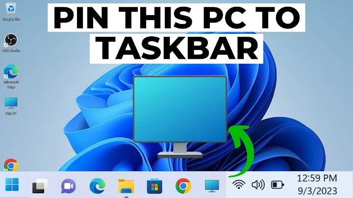 How to Pin This PC to Taskbar in Windows 11