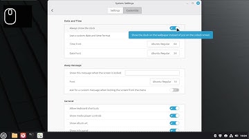 Changing screensaver settings in Linux Mint 22.2 Cinnamon