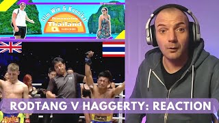 Reaction: Rodtang v Haggerty 2019 Muay Thai fight!