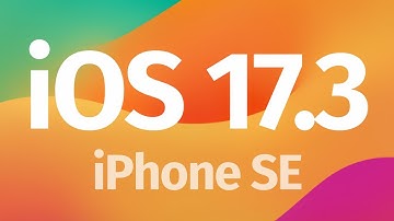 How to Update to iOS 17.3 - iPhone SE
