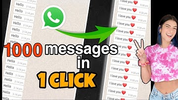 Whatsapp Par Ek Click Me Unlimited Message Send Kare