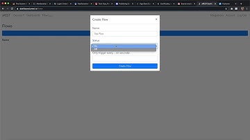 How to use Flows in the aREST Cloud Dashboard