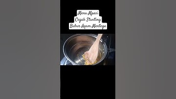 Thumbnail of MPASI mencegah stunting bubur ayam mentega resep MPASI 6 bulan booster BB