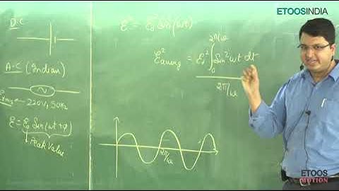 Alternating Current complete by NV Sir for JEE Mains and Advanced