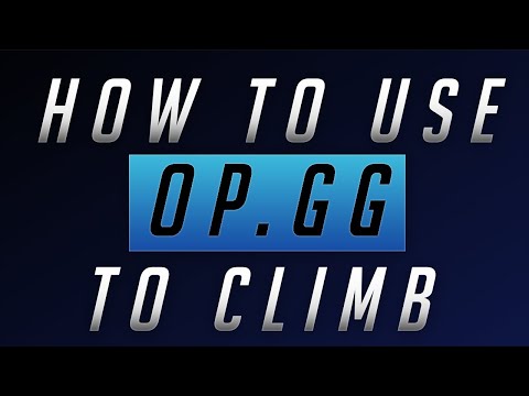 Wie verwenden OP.GG zu klettern - LoL Coaching