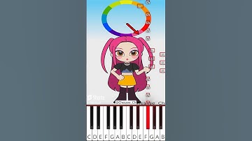 Choosing The Right Color Palette - KPOP Demon Hunter Animation (@Cheszee_Ch) - Octave Piano Tutorial