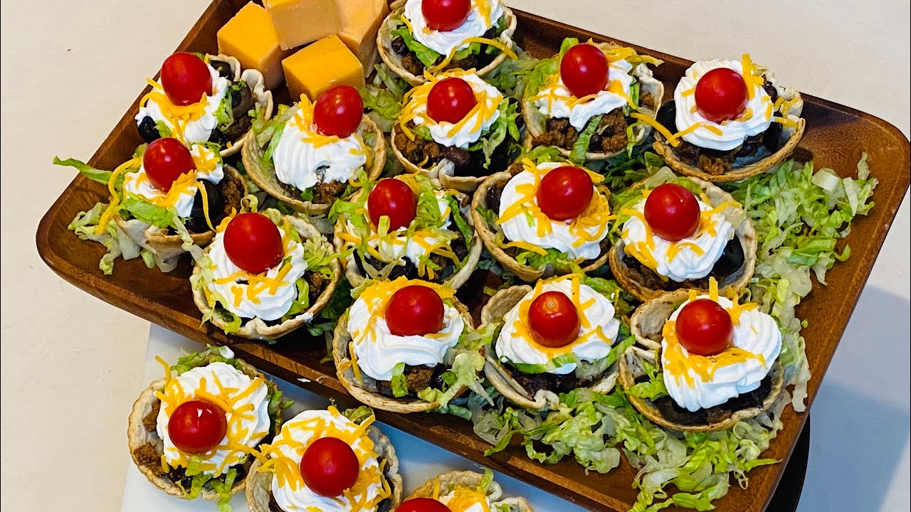 اكواب التورتيلا سهل وسريع وجميل المنظر Tortillas cup YouTube