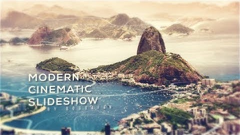 Cinematic Modern Parallax Slideshow | Opener /// After Effects Template