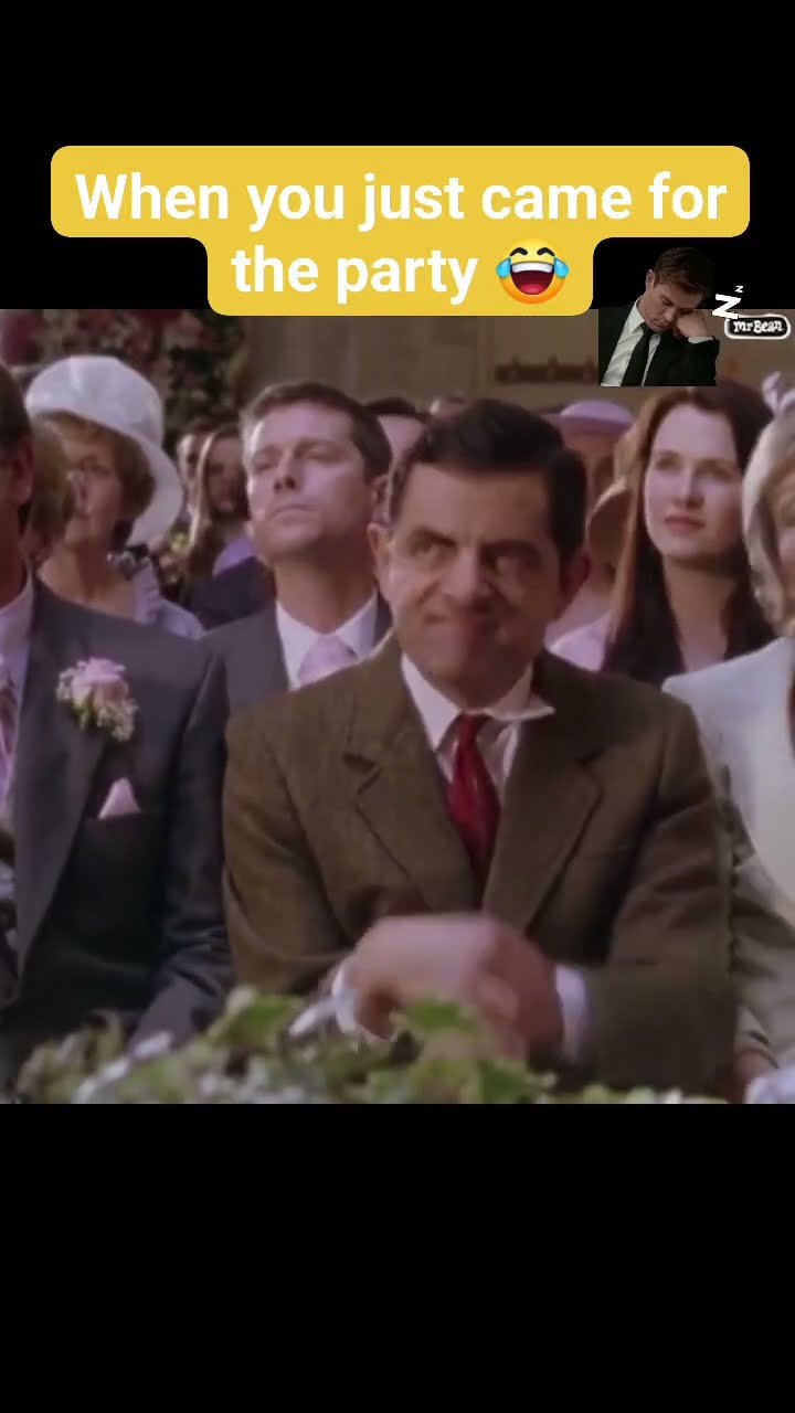 Mr Bean is not keen on this part of weddings? #shorts