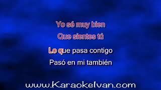 Video thumbnail of "Los Bukis - Alguien se quedó llorando KARAOKE"