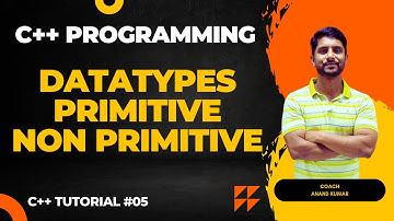 Datatypes in C++ | C++ Datatypes | In Hindi