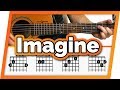 Imagine Guitar Tutorial (John Lennon) Easy Chords Guitar Lesson