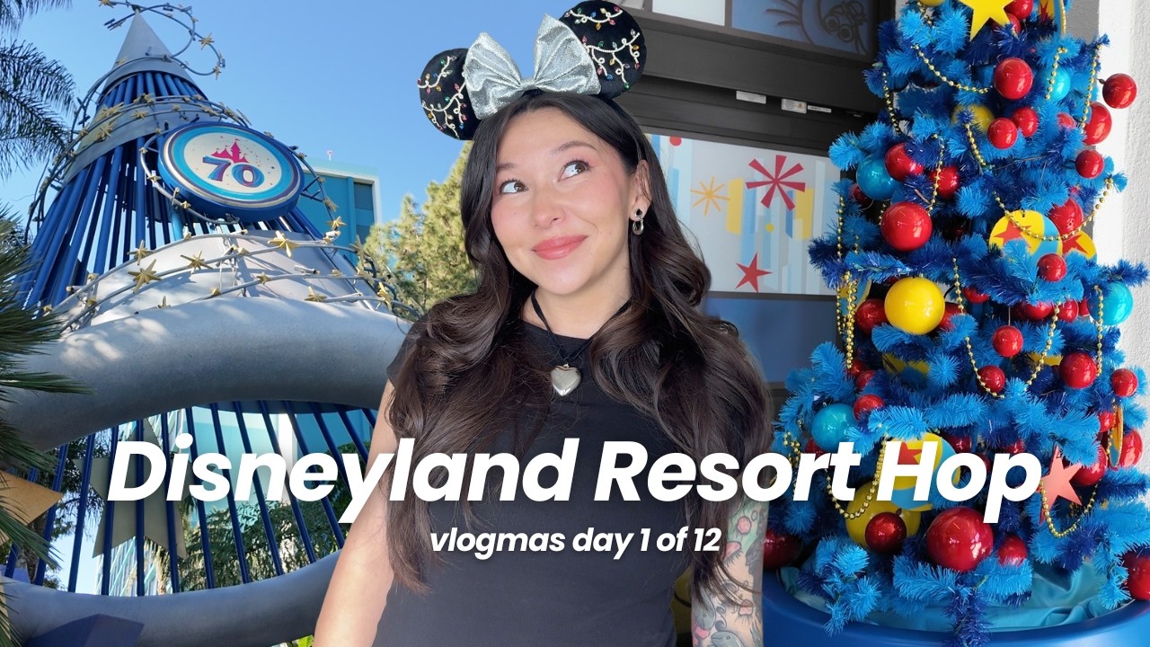 Отдых на курортах Диснейленда (1 из 12 дней VLOGMAS)