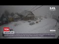 Погода в Україні: перший сніг випав одразу в чотирьох областях