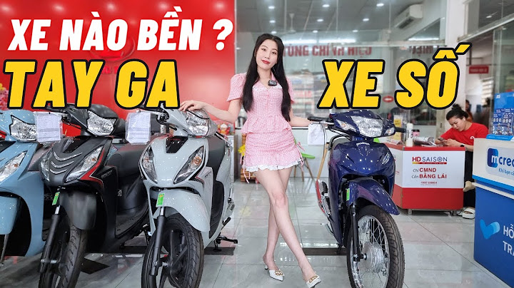 So sánh động cơ xe tay ga và xe số